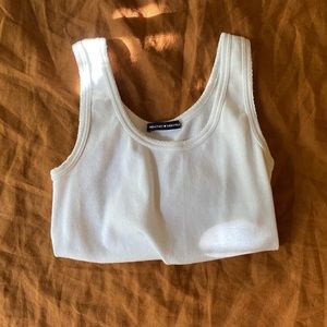 white brandy melville tank